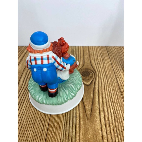 Raggedy Ann & Andy Arthur Flamba Musical Box Figurine - Picture 4 of 6